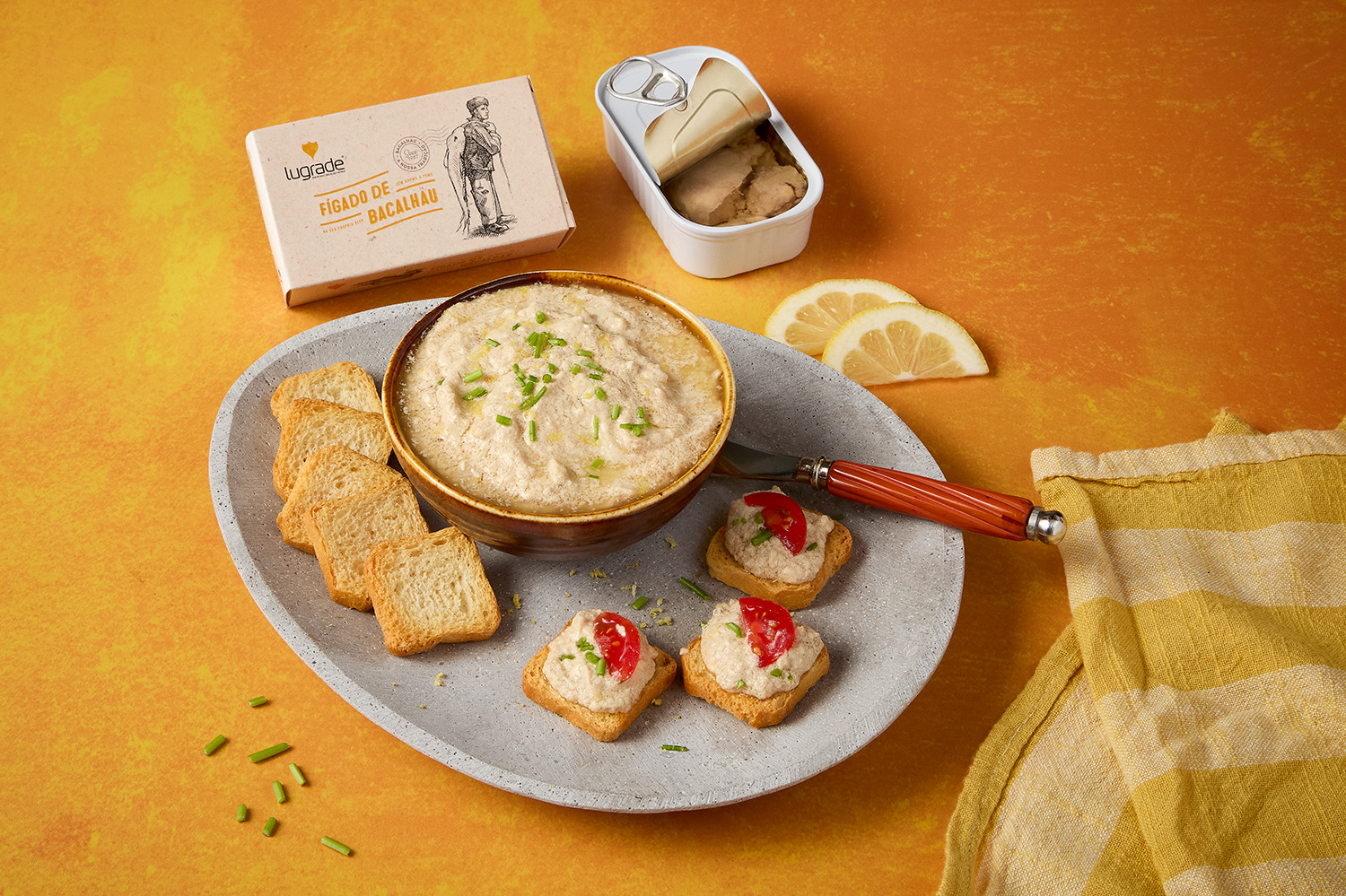Mousse de Fígado de Bacalhau